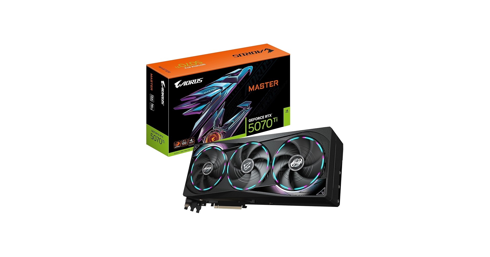 Amazon.com: Gigabyte AORUS GeForce RTX 5070 Ti Master 16G